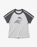 The One With The Croissant - Grey Graphic T-Shirt