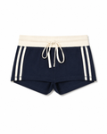 The One With The Stripes - Navy Track Shorts