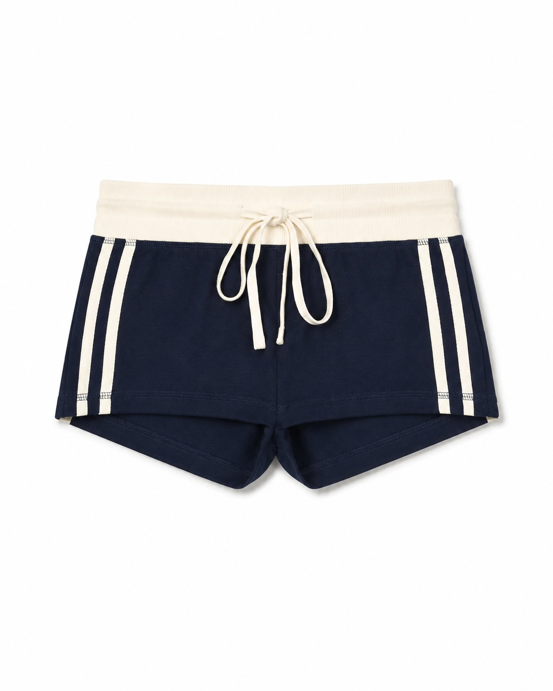 The One With The Stripes - Navy Track Shorts